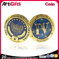 Factory supply cheap military coins with logo